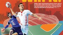 Domagoj ist die Hauptfigur auf der Titelseite von Doha Stadium Plus